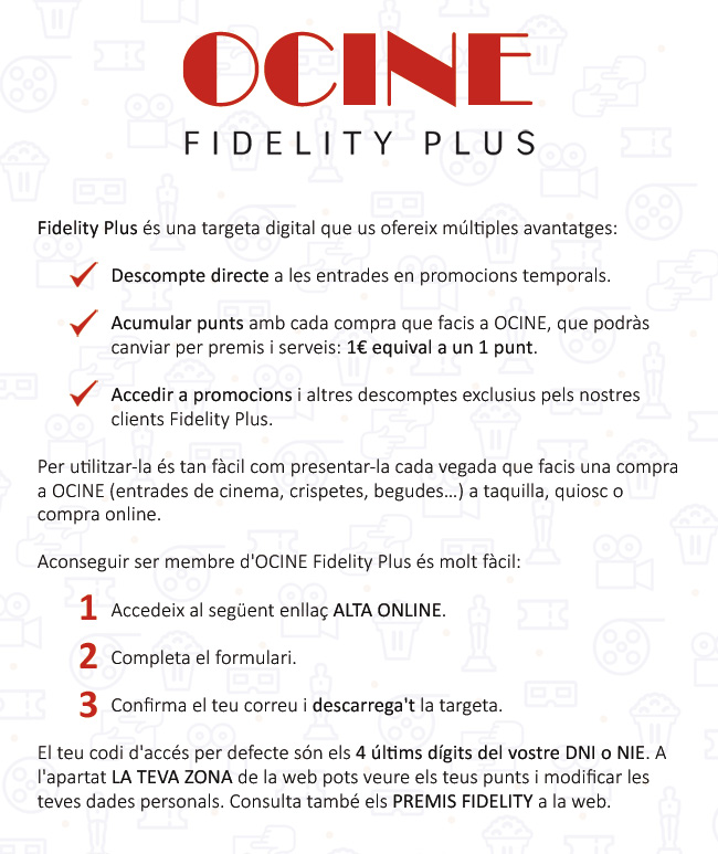 avantatges ocine fidelity plus